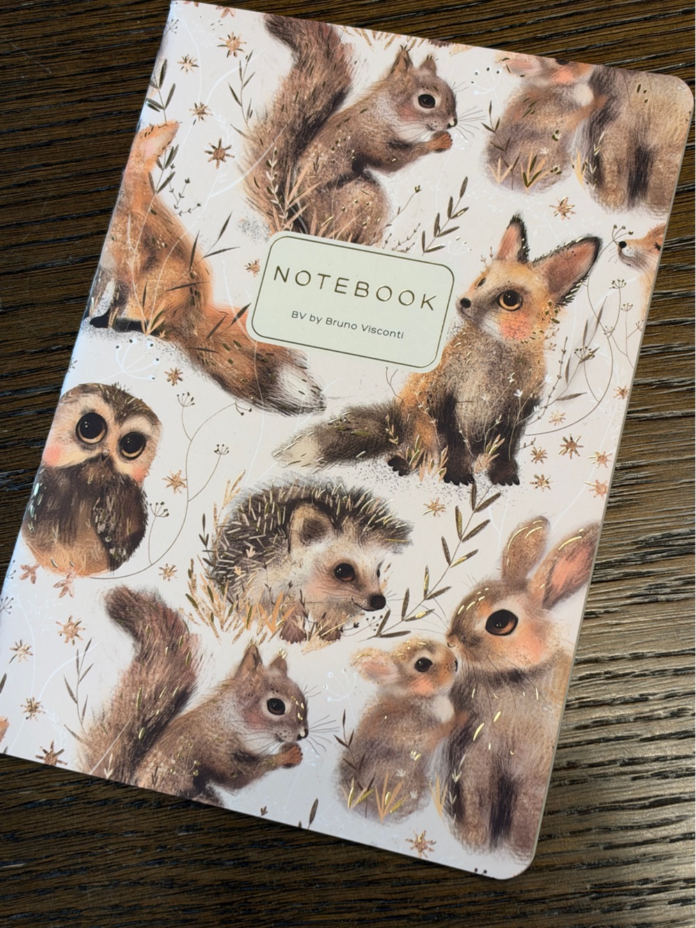 3 for $15 Bruno Visconti Soft Touch Little Woodland Friends Journal A5 NEW